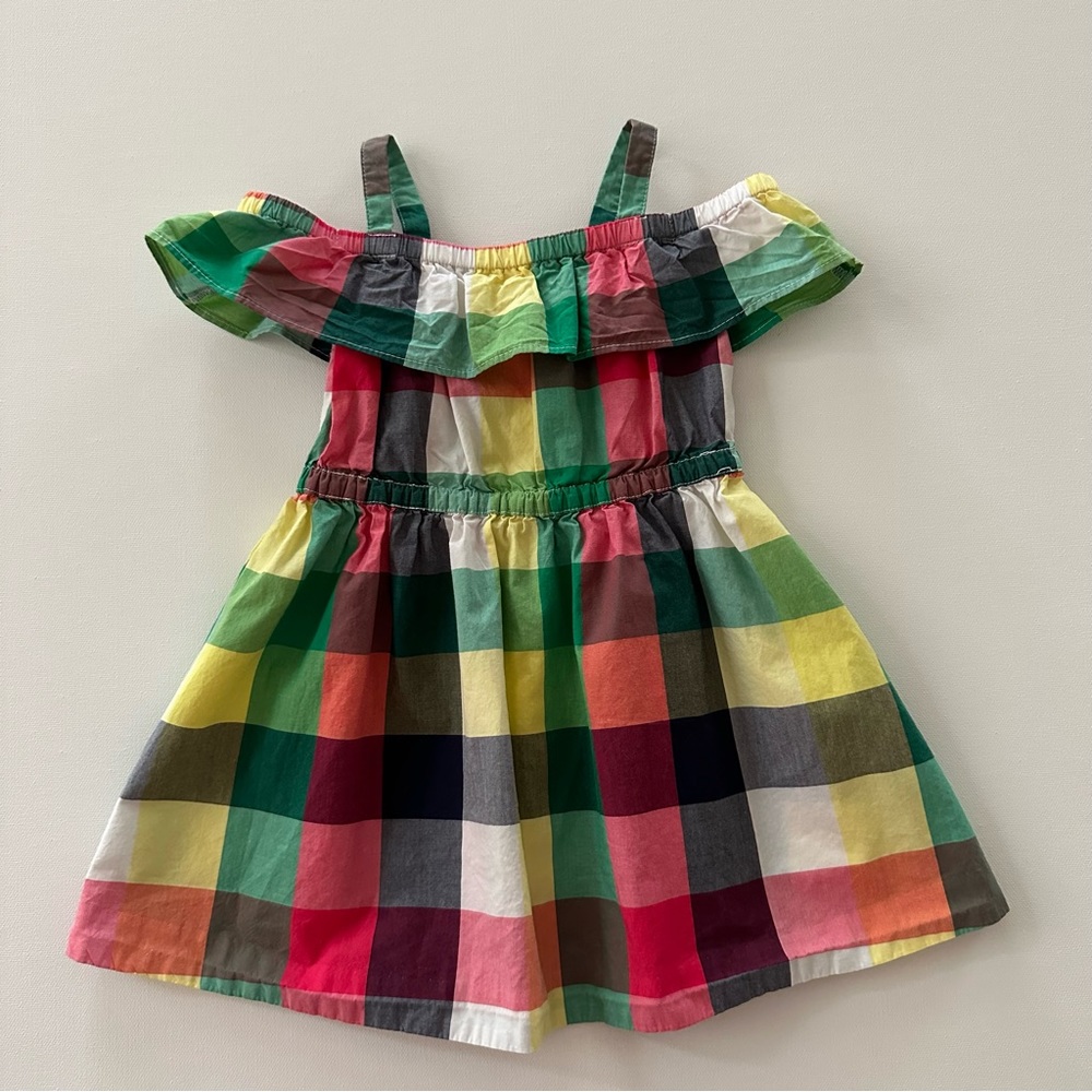 Janie and Jack 12-18 Months Baby Girl Plaid Dress